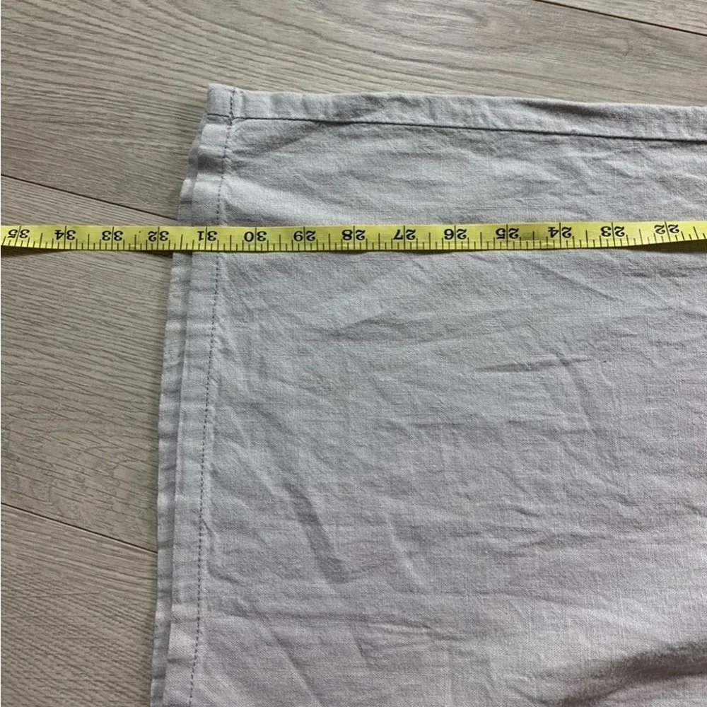 Anthropologie Hei Hei Grey Linen Wide Leg Pants - Picture 11 of 11